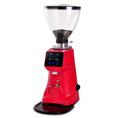 64 мм Flat Burr Electric Commercial Turkish Coffee Grinder Алюминиевый сплав