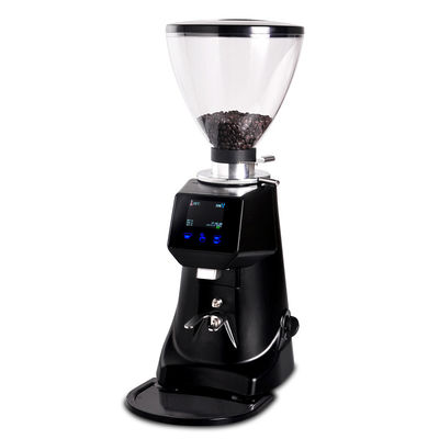 64 мм Flat Burr Electric Commercial Turkish Coffee Grinder Алюминиевый сплав