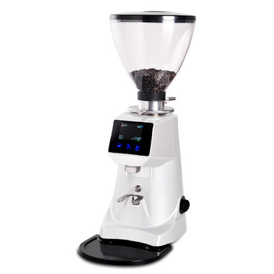 64 мм Flat Burr Electric Commercial Turkish Coffee Grinder Алюминиевый сплав