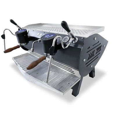 Нержавеющая сталь Коммерческая espresso кофемашина 11L тройные котлы Капучино
