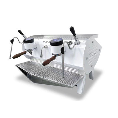 Нержавеющая сталь Коммерческая espresso кофемашина 11L тройные котлы Капучино