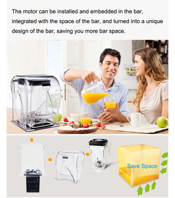 1.5L High Power Smoothie Milkshake Blender с 23000±1000 оборотов в минуту и чистым медным двигателем