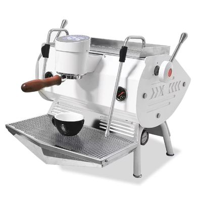 530*560*450 мм Размеры прочный полуавтоматический двойной котел espresso pod кофеварка